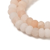 Natural Pink Aventurine Beads Strands G-F520-25-3