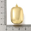 Brass Cubic Zirconia Locket Pendants KK-N254-93G-G-3