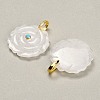 Natural Quartz Crystal Pendants GG-CBA4625-05G-05-2