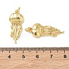 Brass Micro Pave Cubic Zirconia Animal Pendants KK-H280-05B-G-3