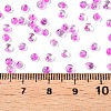 8/0 Inside Colours Transparent Glass Seed Beads X1-SEED-T007-06J-4