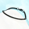 304 Stainless Steel Box Chain Bracelets for Women Men BJEW-H643-02EB-2