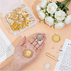 Iron Brooches Findings & Acrylic Pendant Decorations SJEW-PH00013-3