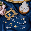 50Pcs Alloy Pendants FIND-SC0022-94B-4