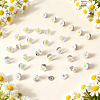 60Pcs Iron Brooches JEWB-UN00008-2