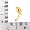 Brass Micro Pave Cubic Zirconia Pendants KK-H273-35G-02-3