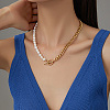 Natural Pearl Beaded Necklaces DQ3031-3
