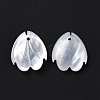 Natural White Shell Charms SSHEL-C011-07A-3