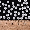 FGB Frosted Transparent Glass Seed Beads SEED-N013-04A-01-4