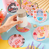 5D DIY Diamond Painting Cup Mat Kits DIY-TAC0021-09F-19