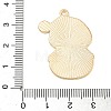 Christmas Alloy Enamel Pendants ENAM-B035-02M-14KCG-3