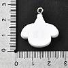 Opaque Resin Pendants RESI-V003-03B-3