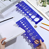 1 Set Acrylic Book Bookbinding Guide Template DIY-BC0017-25B-3