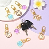 10Pcs 5 Styles PVC Plastic Pendant Decorations HJEW-YW00248-01-5