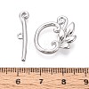 6Pcs Brass Toggle Clasps KK-T073-42P-5