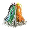 100Pcs Polyester Cord Mobile Straps MOBA-FS0001-02F-2