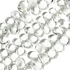 Natural Green Quartz Beads Strands G-D099-01A-3