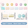21Pcs 14 Style Mini Handmade Polymer Clay Imitation Marshmallow/Macaron Model DJEW-CA0001-35-2