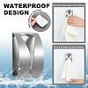 430 Stainless Steel Self Adhesive Hook Hangers for Towel FIND-WH0419-51-4