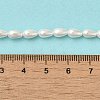 Electroplate Shell Pearl Beads Strands BSHE-G010-4x6mm-01-5