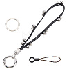 1Pc PU Leather Keychains KEYC-CL0001-65-7