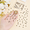 Unicraftale 100Pcs 304 Stainless Steel Spacer Beads STAS-UN0054-15-4