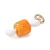 Alloy with Enamel Pendants LS-AL-CBAE186-01G-05-2