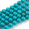 Natural Magnesite Beads Strands TURQ-L019-8mm-01-1
