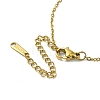 Brass Pendants Necklaces NJEW-K269-04G-3