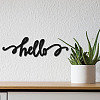 Laser Cut Basswood Welcome Sign WOOD-WH0123-098-7