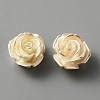 Opaque Pearlized Resin Cabochons RESI-WH0034-18A-01-1