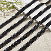 40M Nylon Elastic Double Edged Picot Lace Ribbons OCOR-WH0101-47A-5