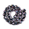Handmade Lampwork Beads Strands LAMP-Q041-08A-2
