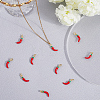 10Pcs Brass Enamel Pendants KK-BBC0019-48B-3