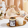 Birthday Cake Stainless Steel Rotating Tealight Candle Holders DIY-WH0488-99-5