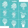 Self-Adhesive Silk Screen Printing Stencil DIY-WH0337-032-1