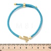 Adjustable Nylon Cord Bracelets BJEW-C096-01G-06-5