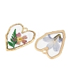Alloy Epoxy Resin Pendants FIND-Z114-01G-02-2