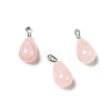 Natural Rose Quartz Pendants G-I332-05P-13-1