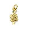 Real 18K Gold Plated Brass Pave Cubic Zirconia Pendants KK-M283-03A-G-1