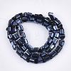 Electroplate Glass Beads Strands EGLA-S179-01A-A06-2