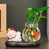 Resin Lucky Cat & Goldfish Display Decorations PW-WG9CA52-04-1