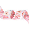 Single Face Printed Polyester Satin Ribbon SRIB-T009-02A-02-1