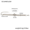 304 Stainless Steel Chain Bracelets FS-WGBD21A-02-1