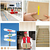 20Sheets 4 Colors Paper Self-Adhesive Arrows Guide Label Stickers DIY-GF0014-48-5
