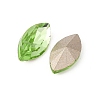 Pointed Back Glass Rhinestone Cabochons RGLA-T083-5x10mm-20-4