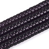 Transparent Glass Beads Strands GLAA-N028-3x6mm-04-1