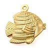 Rack Plating Brass Pendants KK-Z070-01G-03-1