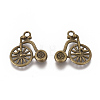 Tibetan Style Alloy Pendants TIBEP-0734-AB-LF-2