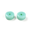 Opaque Solid Color Glass Beads X1-GLAA-N007-6x3mm-A04-2